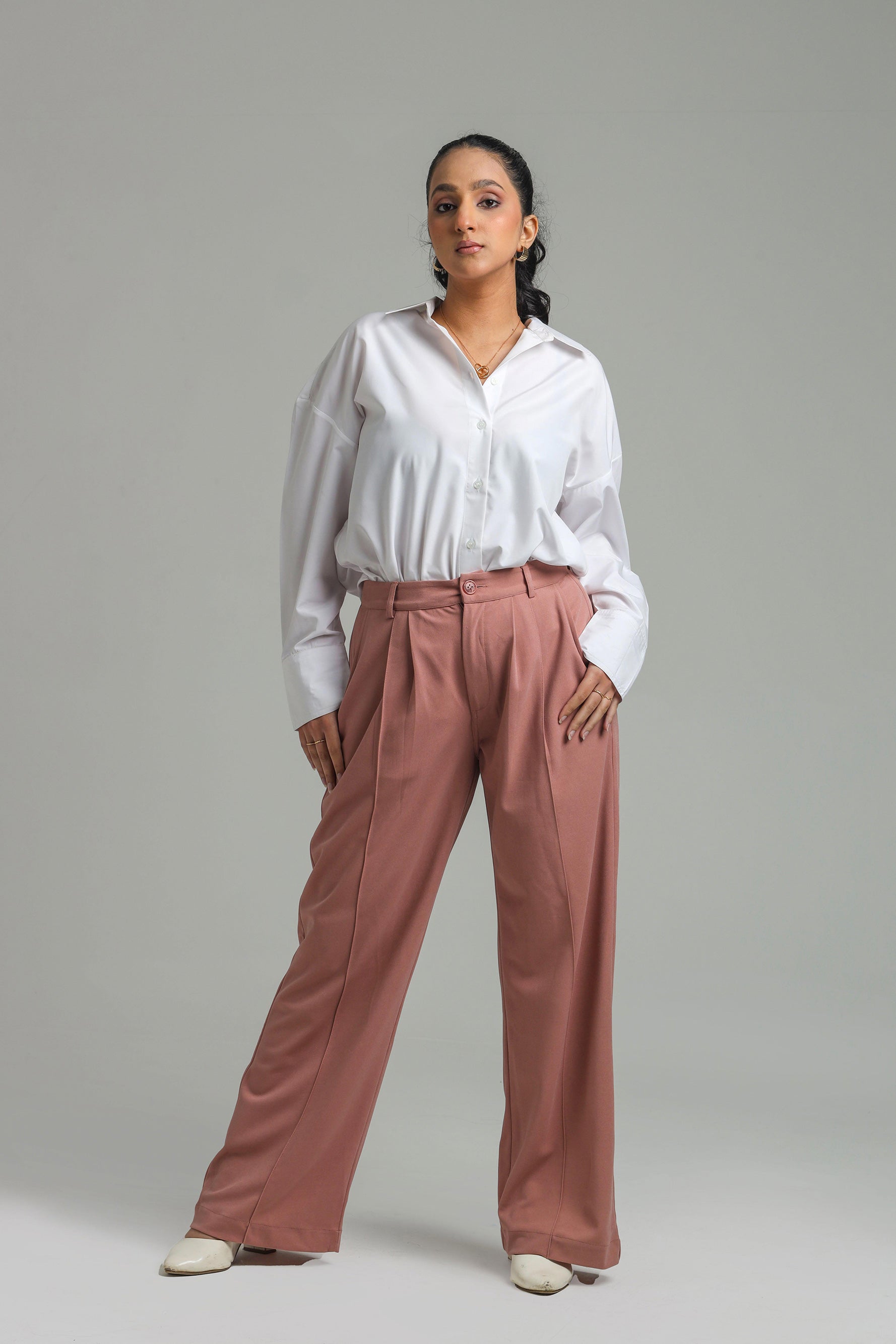 Image of Oversized Cotton Shirt