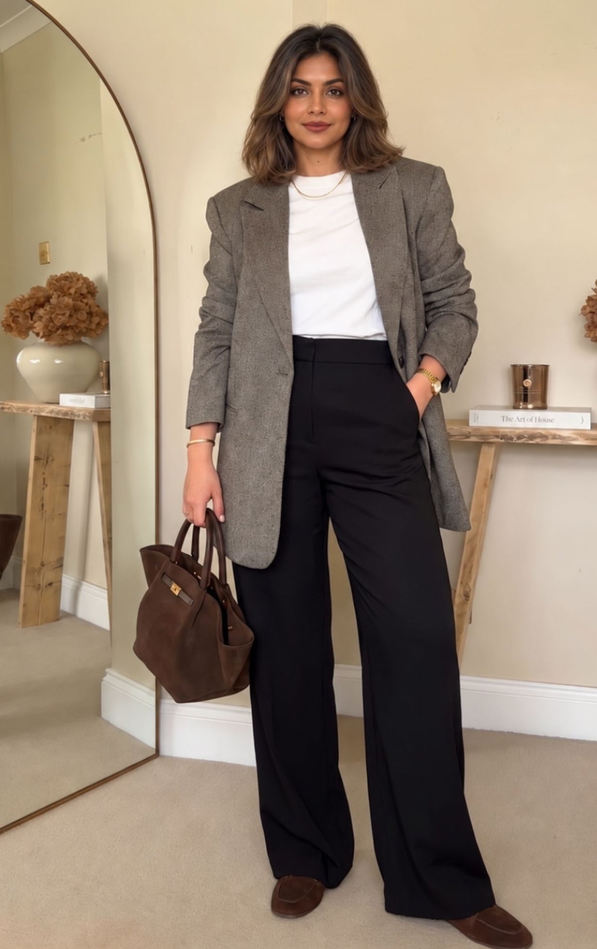Basic Satin Trousers