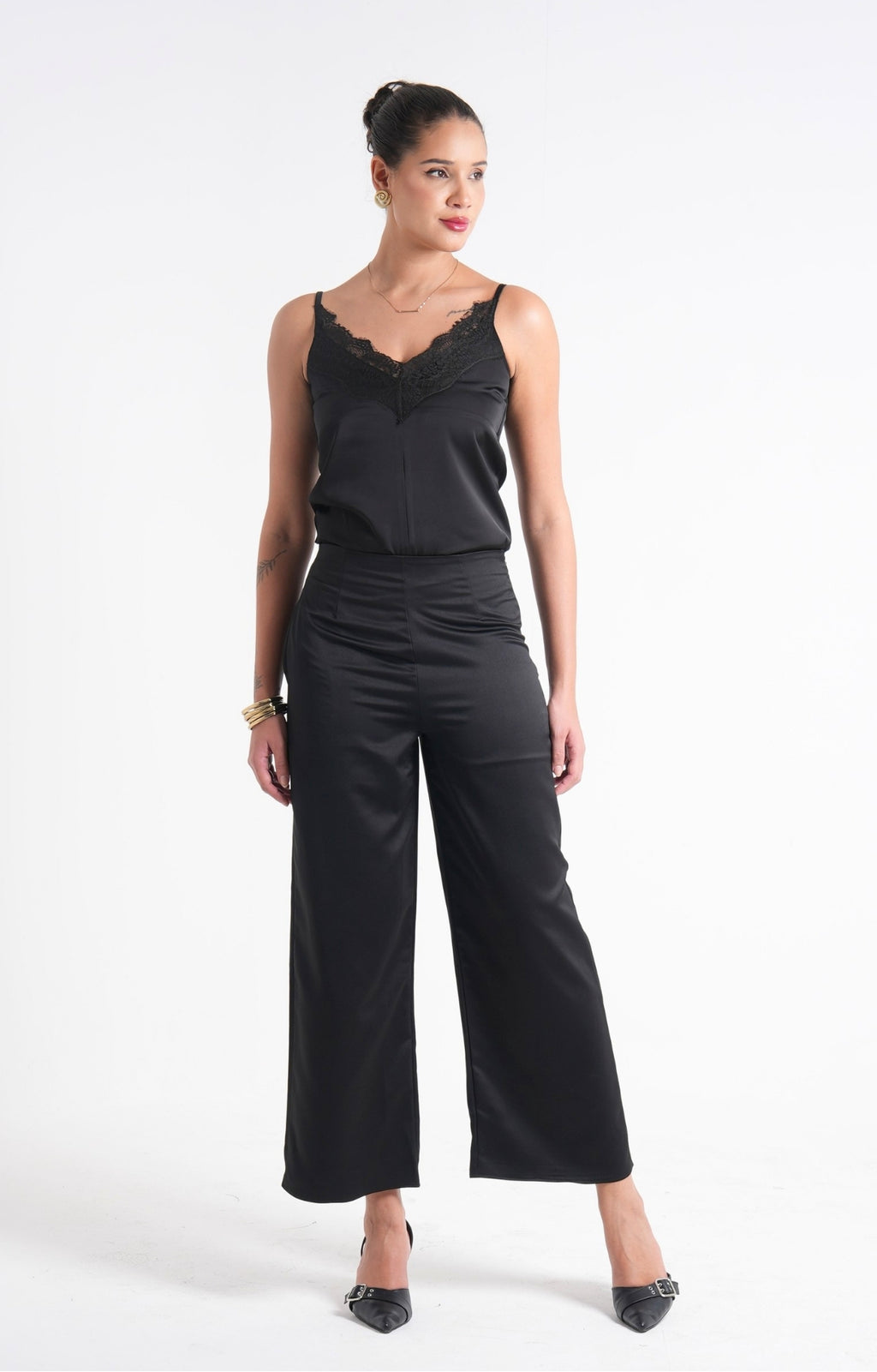 Basic Satin Trousers
