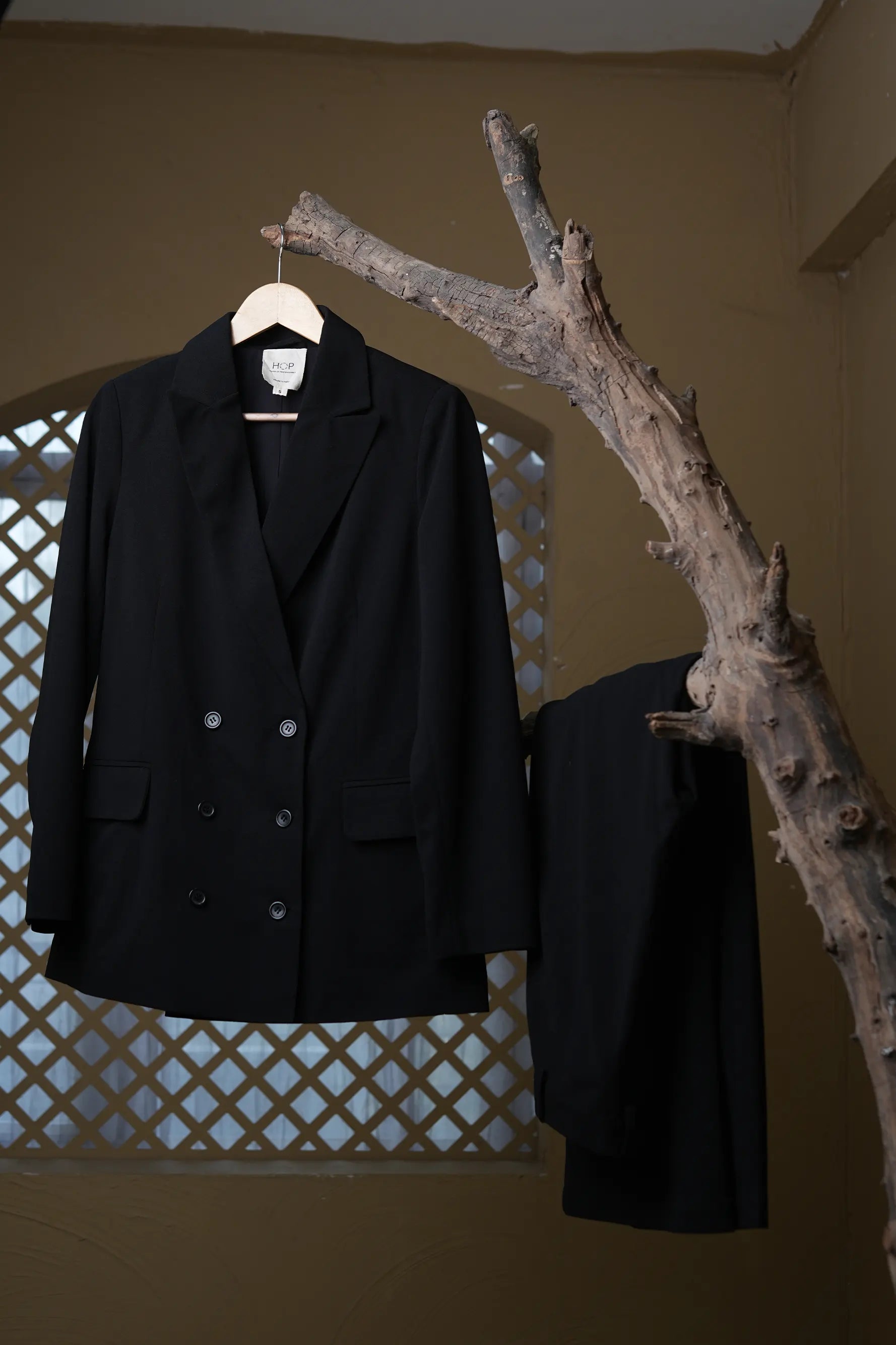 Image of Oversized Blazers - Black