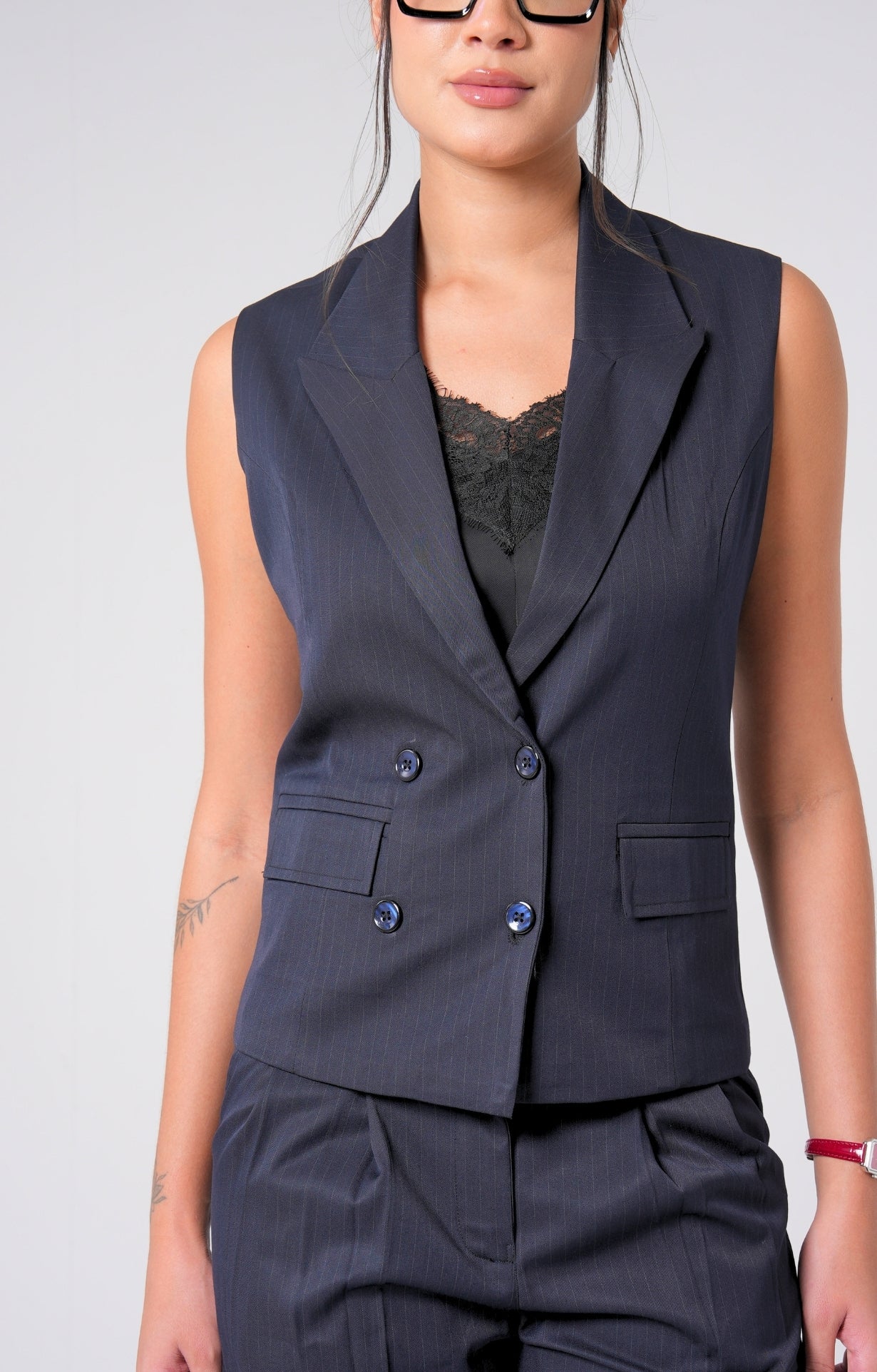 The Sharpline Waistcoat - Blue