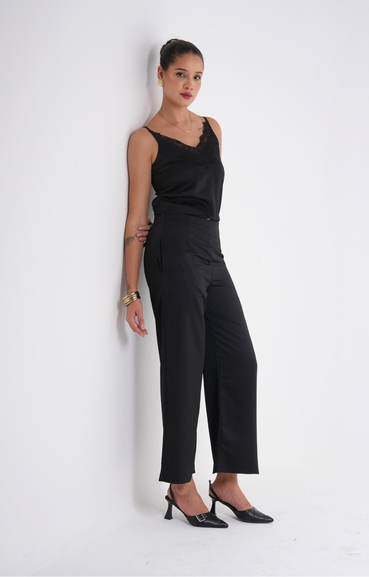 Basic Satin Trousers