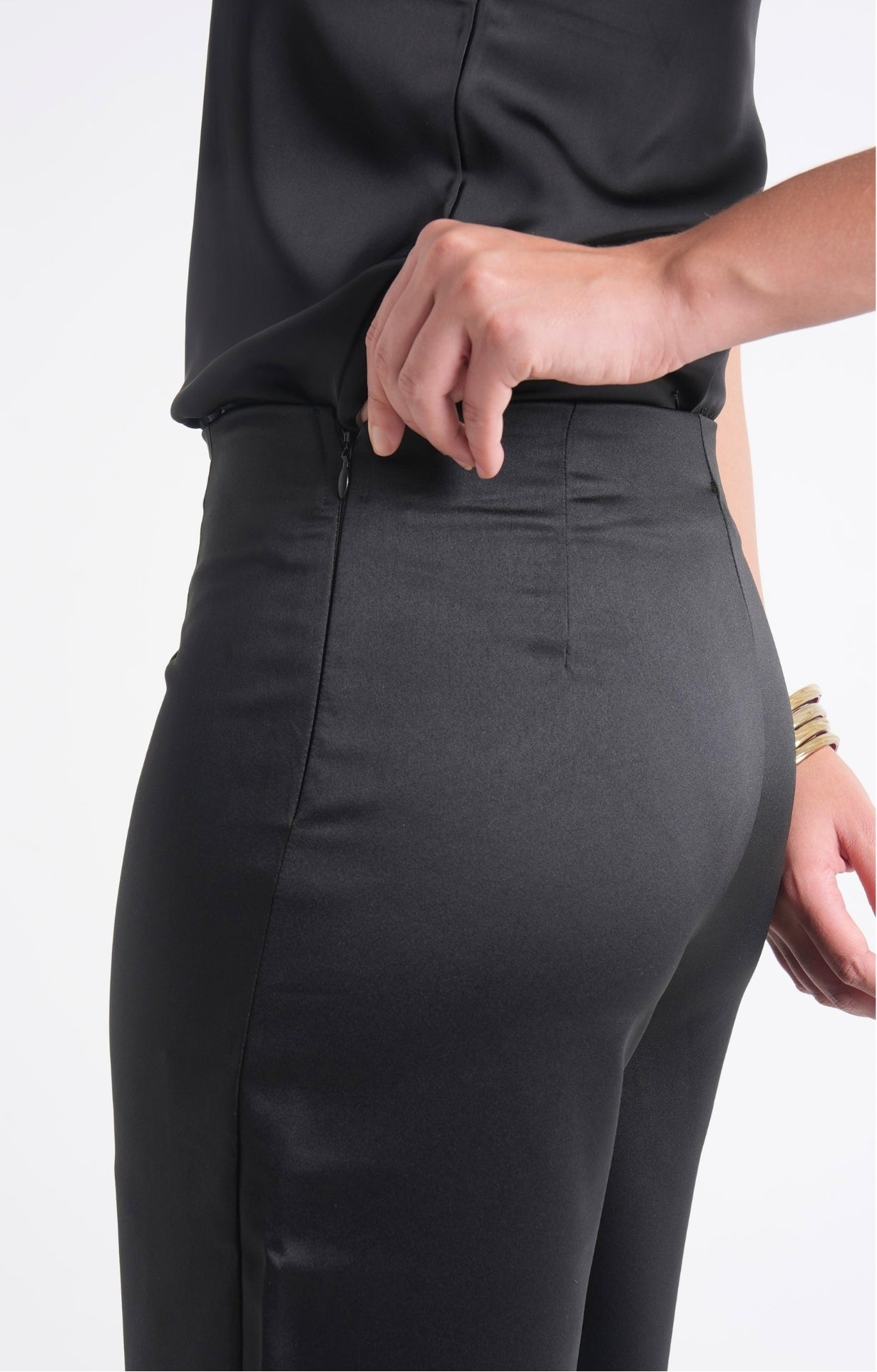 Basic Satin Trousers