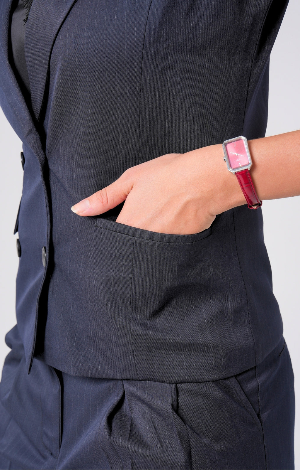The Sharpline Waistcoat - Blue
