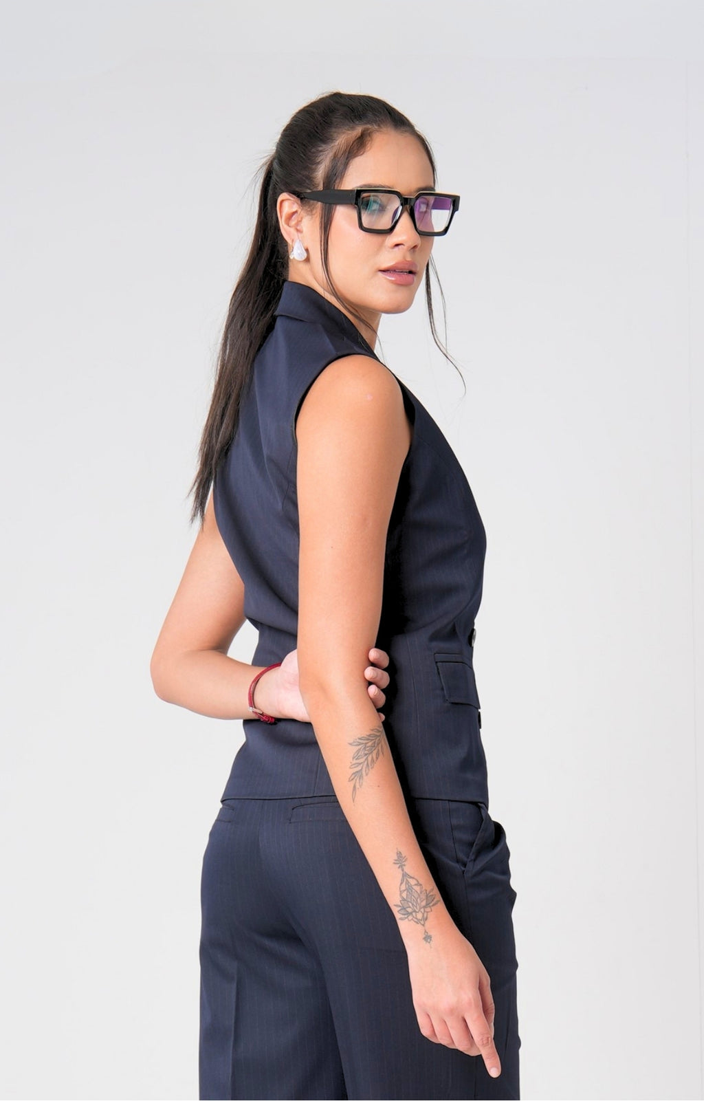 The Sharpline Waistcoat - Blue
