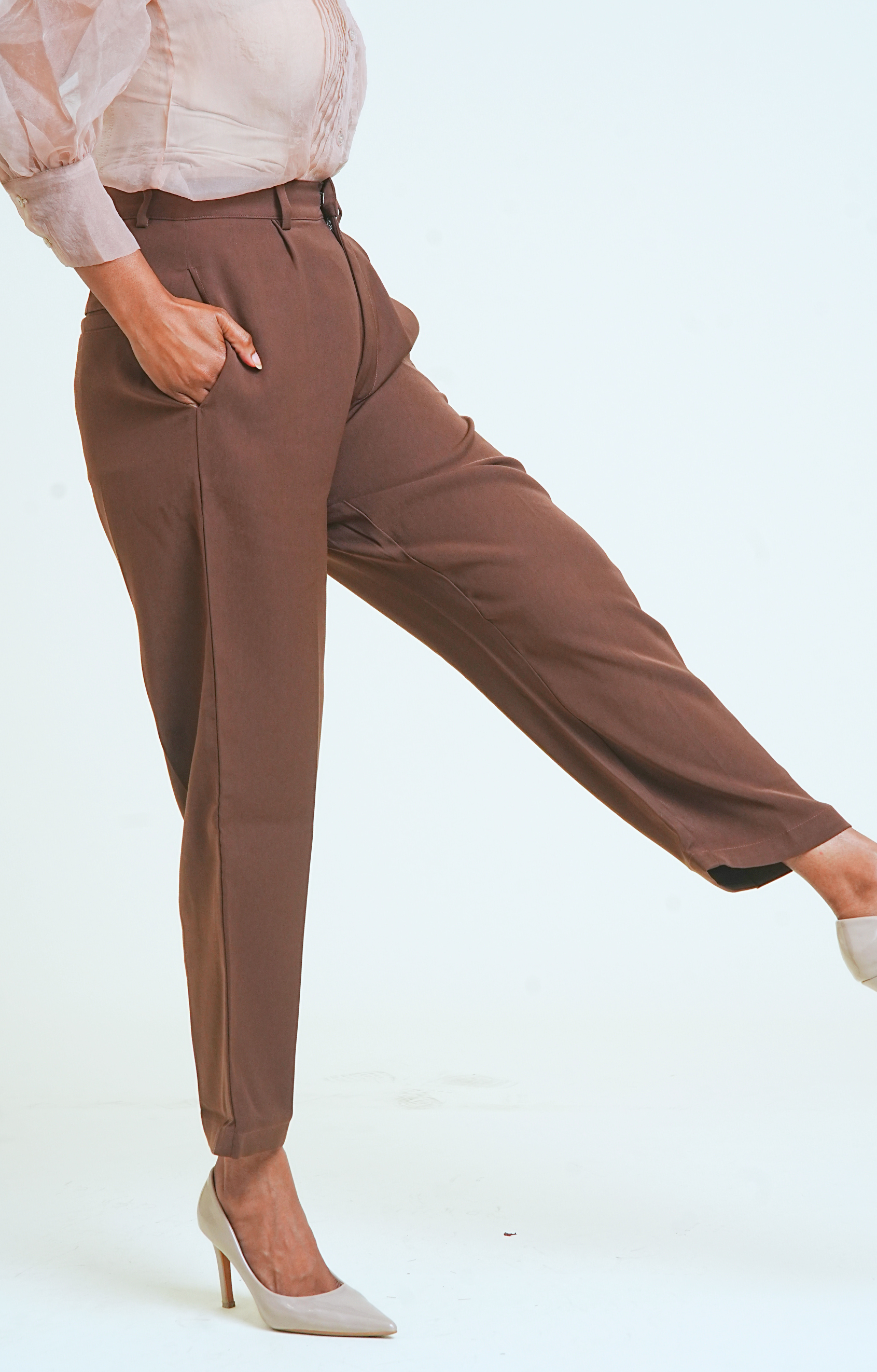 Image of The Poise Trousers - Brown