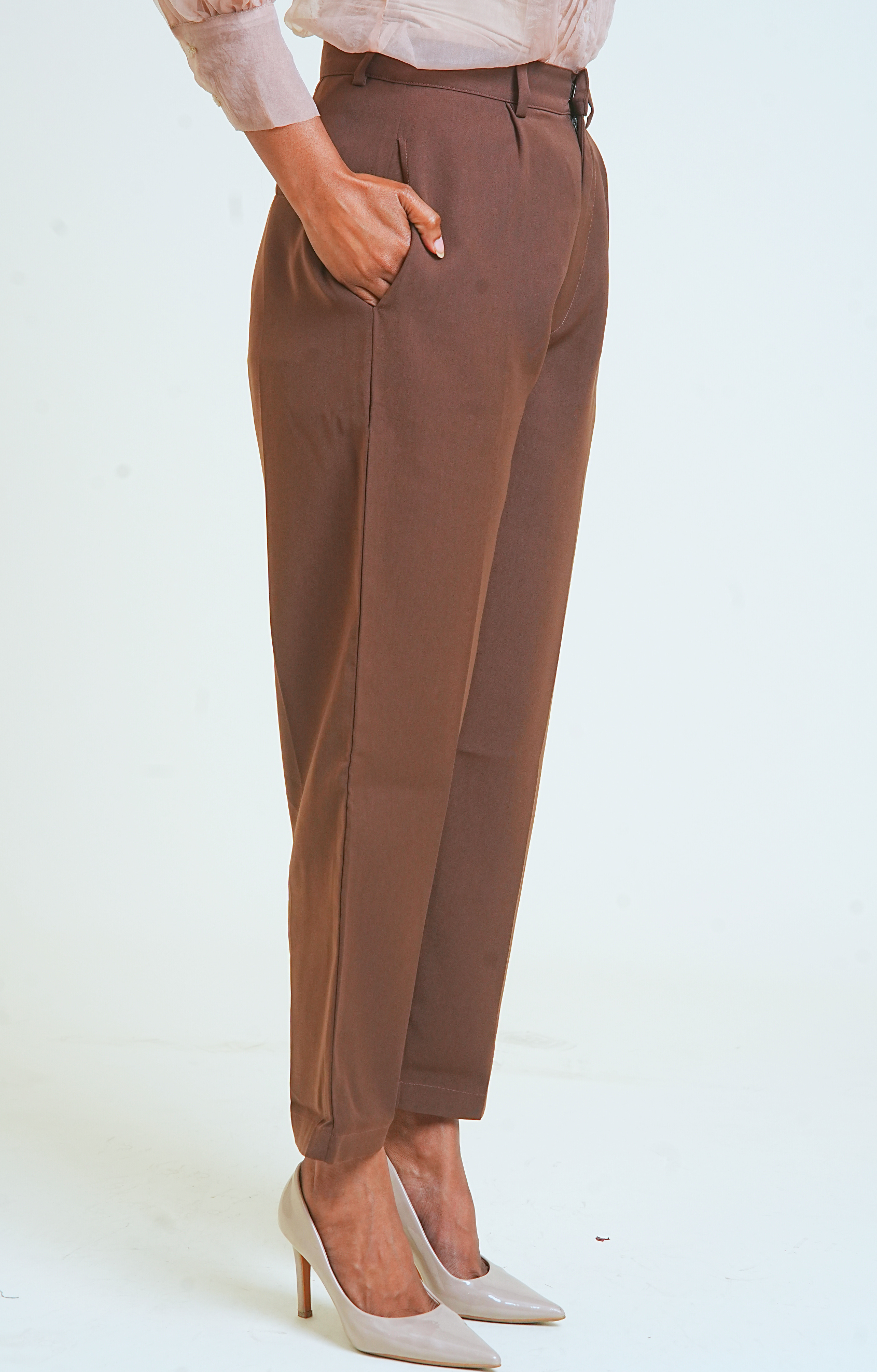 Image of The Poise Trousers - Brown