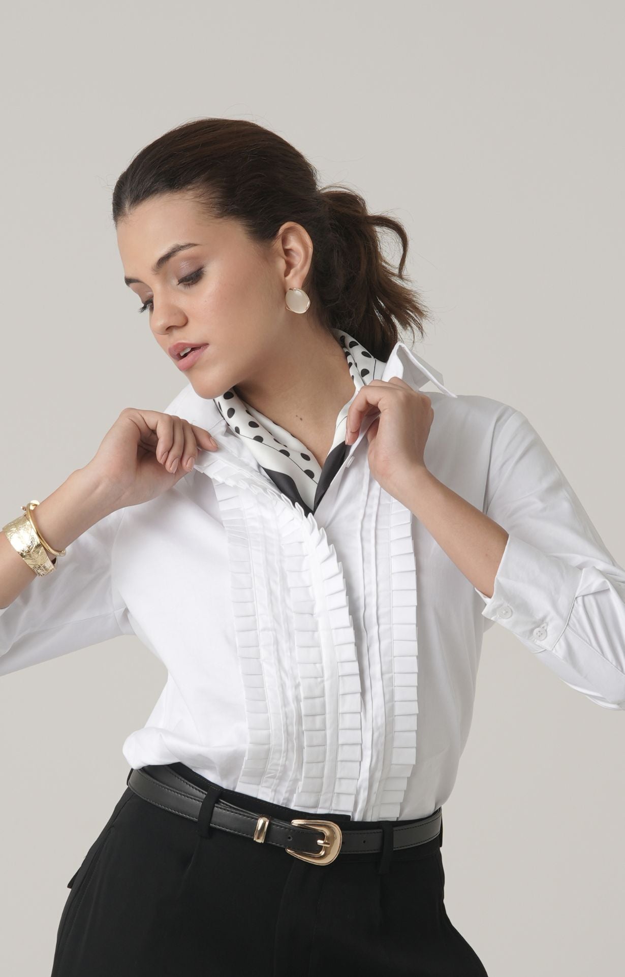 Image of The Binary Dot Scarf