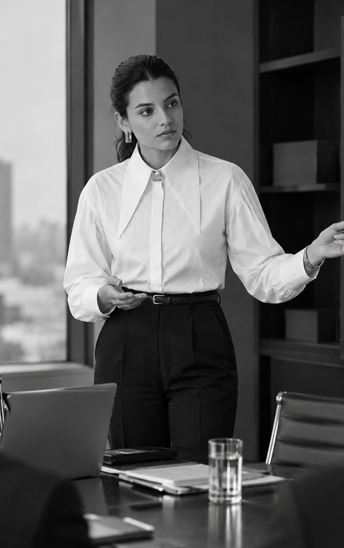 The Classic Long Collared Shirt