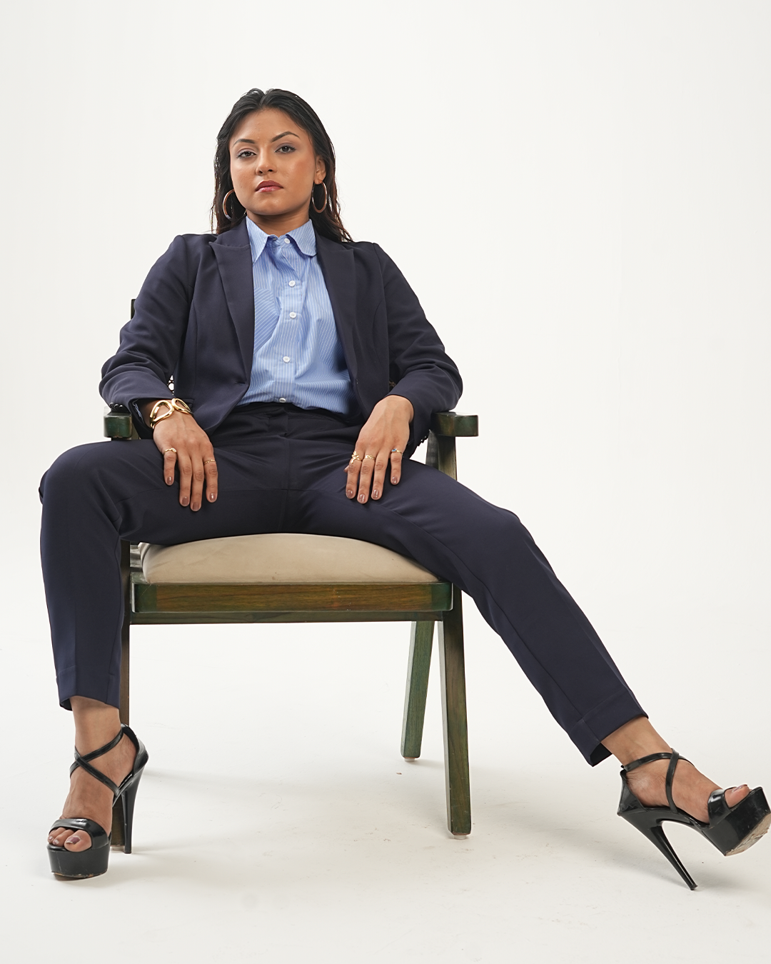 Image of Signature Slim Fit Blazers - Midnight (blue)