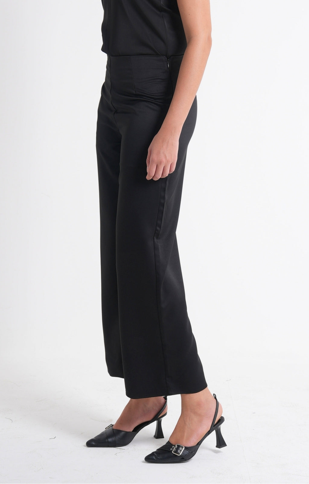 Basic Satin Trousers