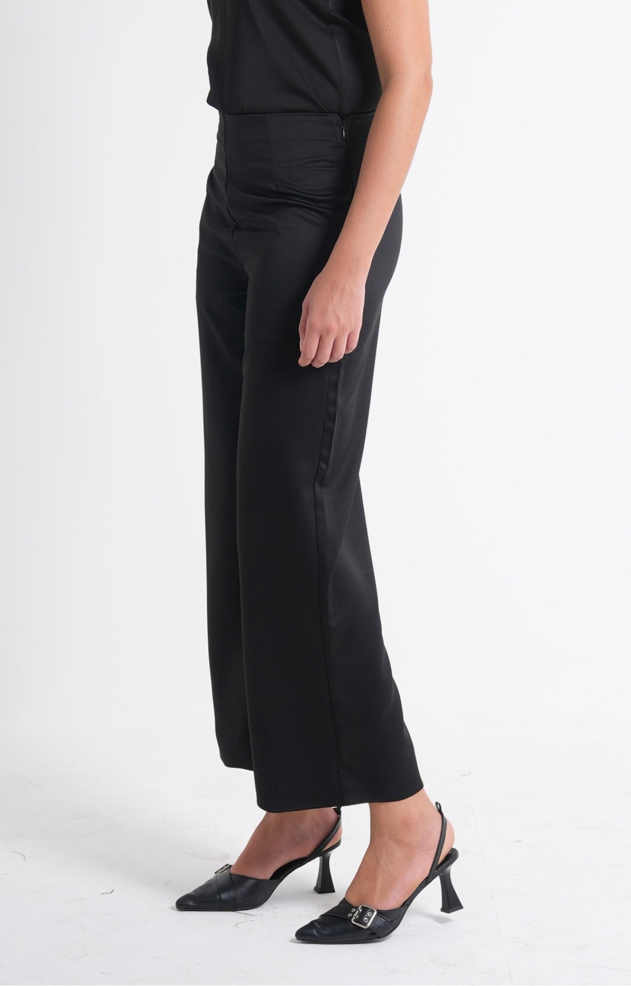 Basic Satin Trousers