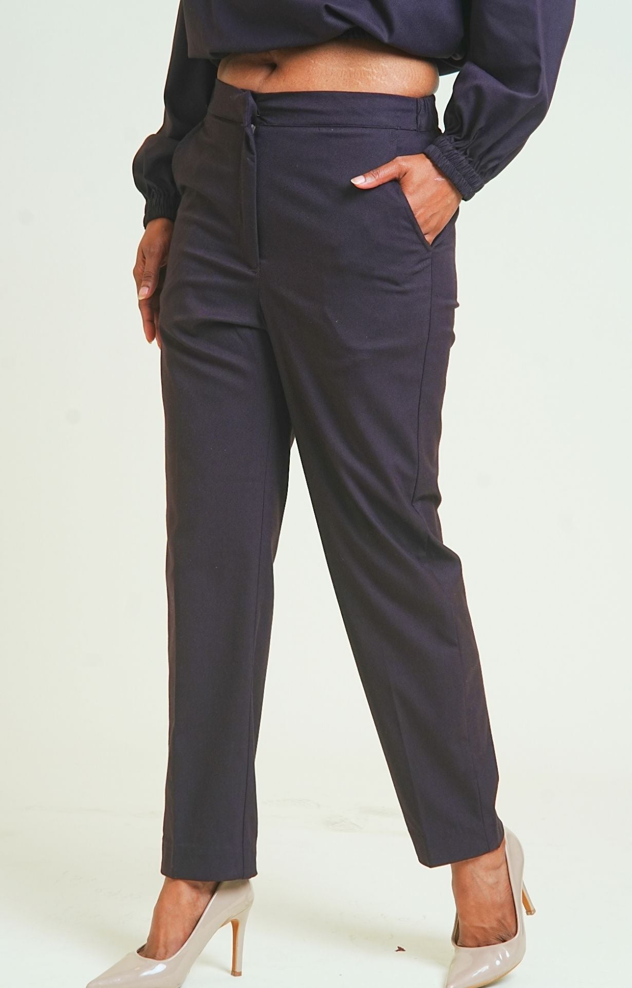 The Composed Trouser - Wine