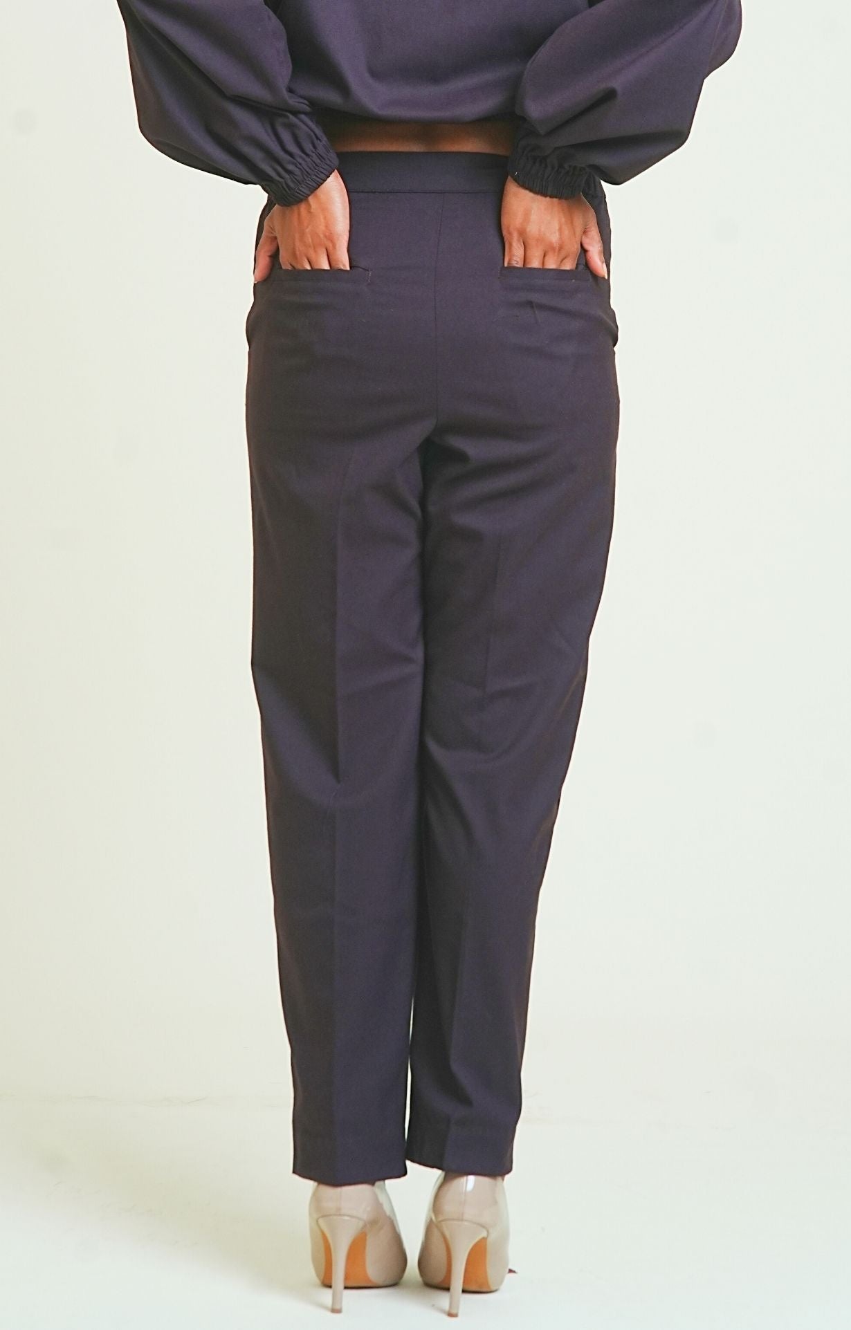 Image of The Composed Trouser - Wine
