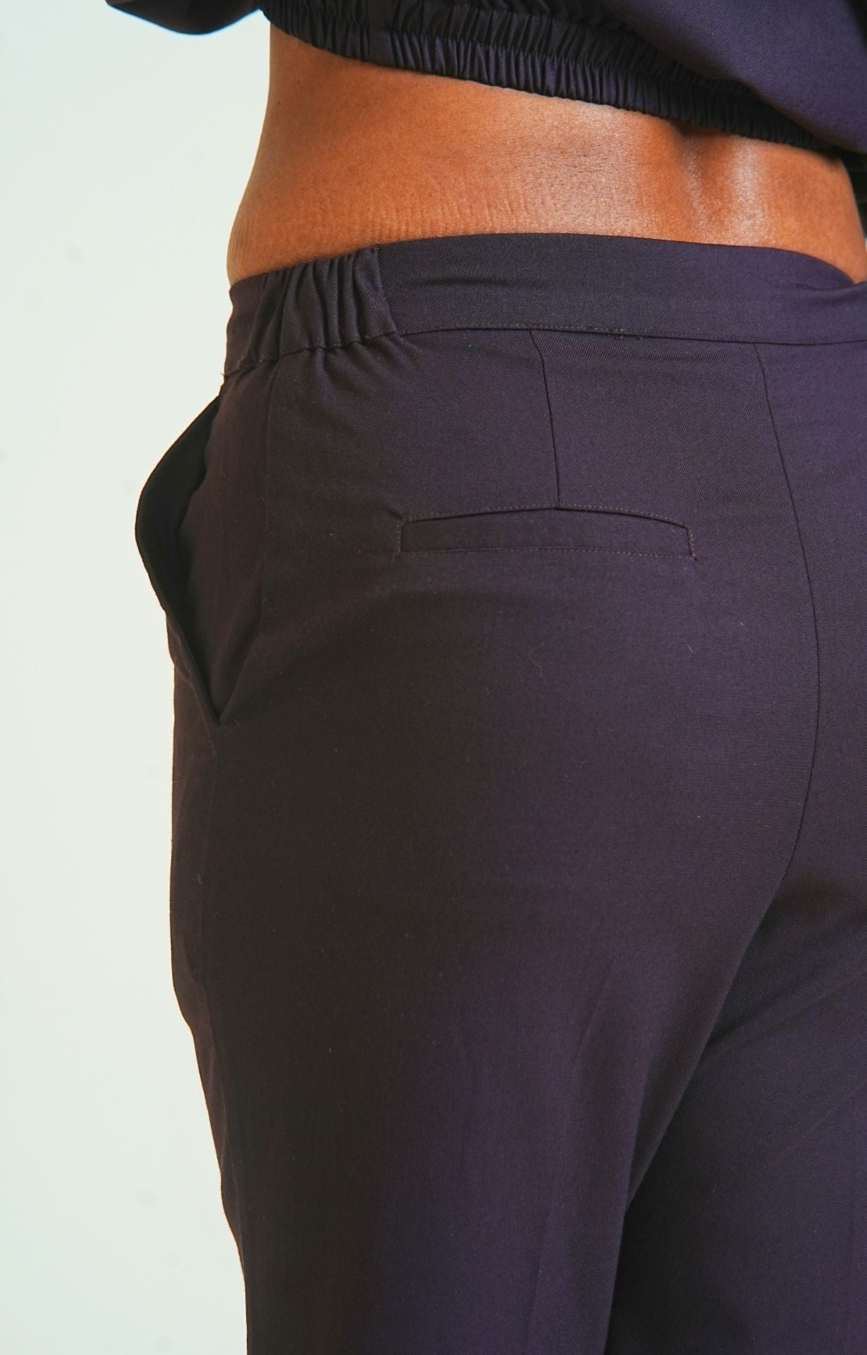 Image of The Composed Trouser - Wine