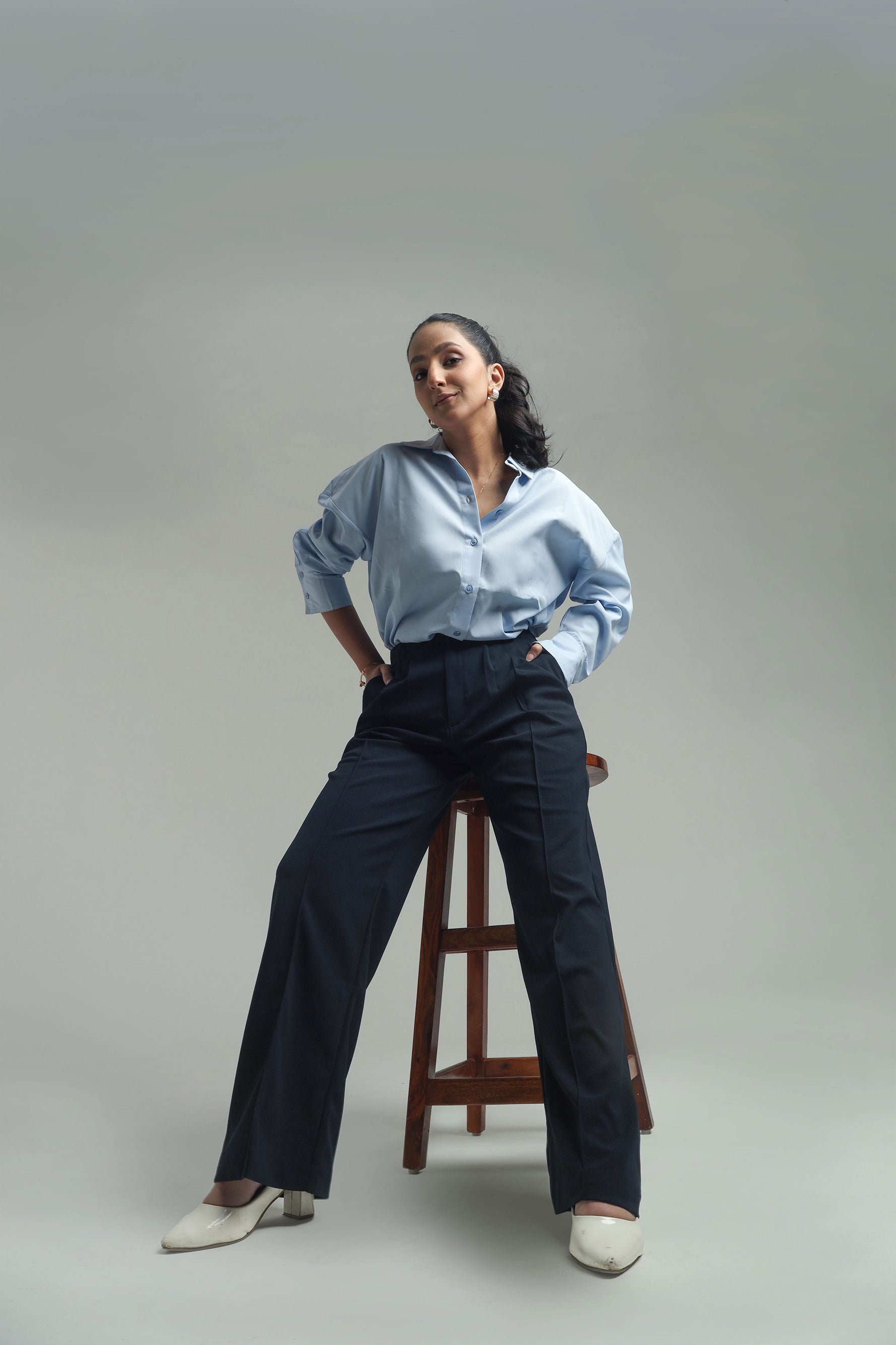 Image of Oversized Cotton Shirt