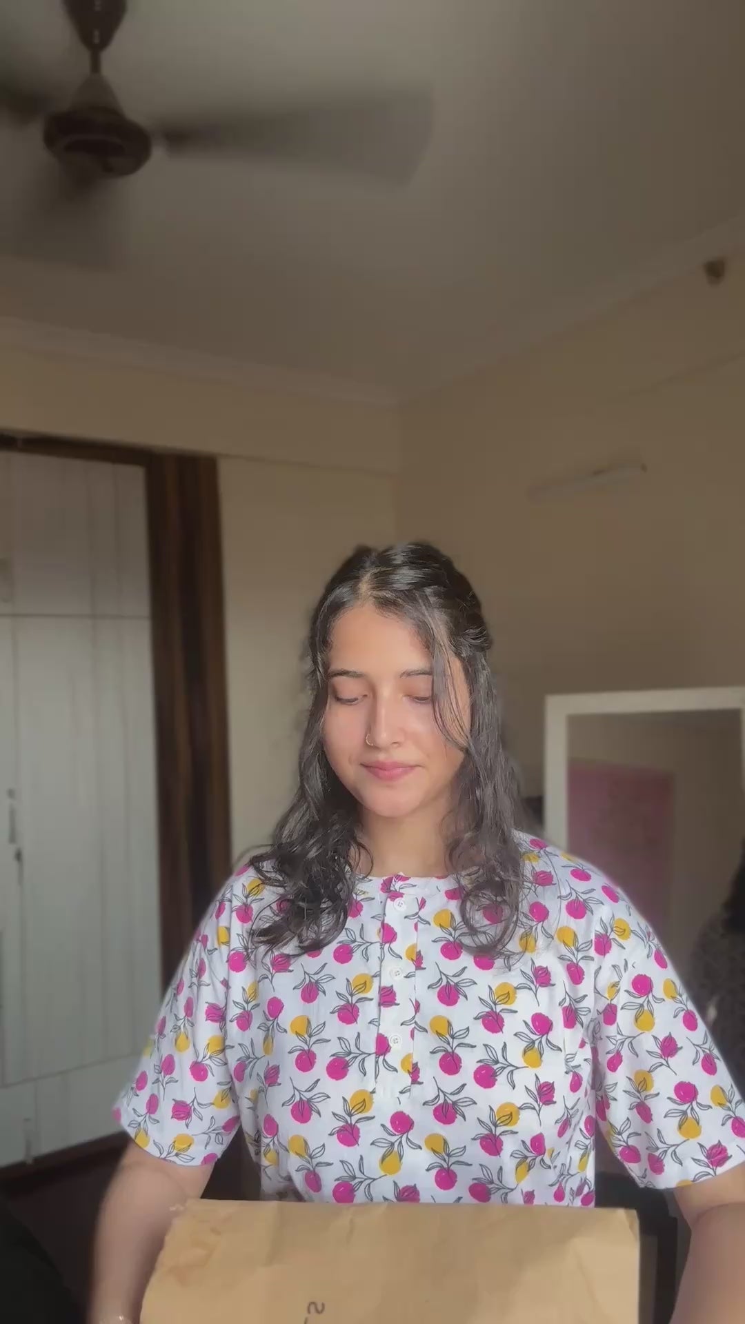 Blue Stripes Oversized Shirt